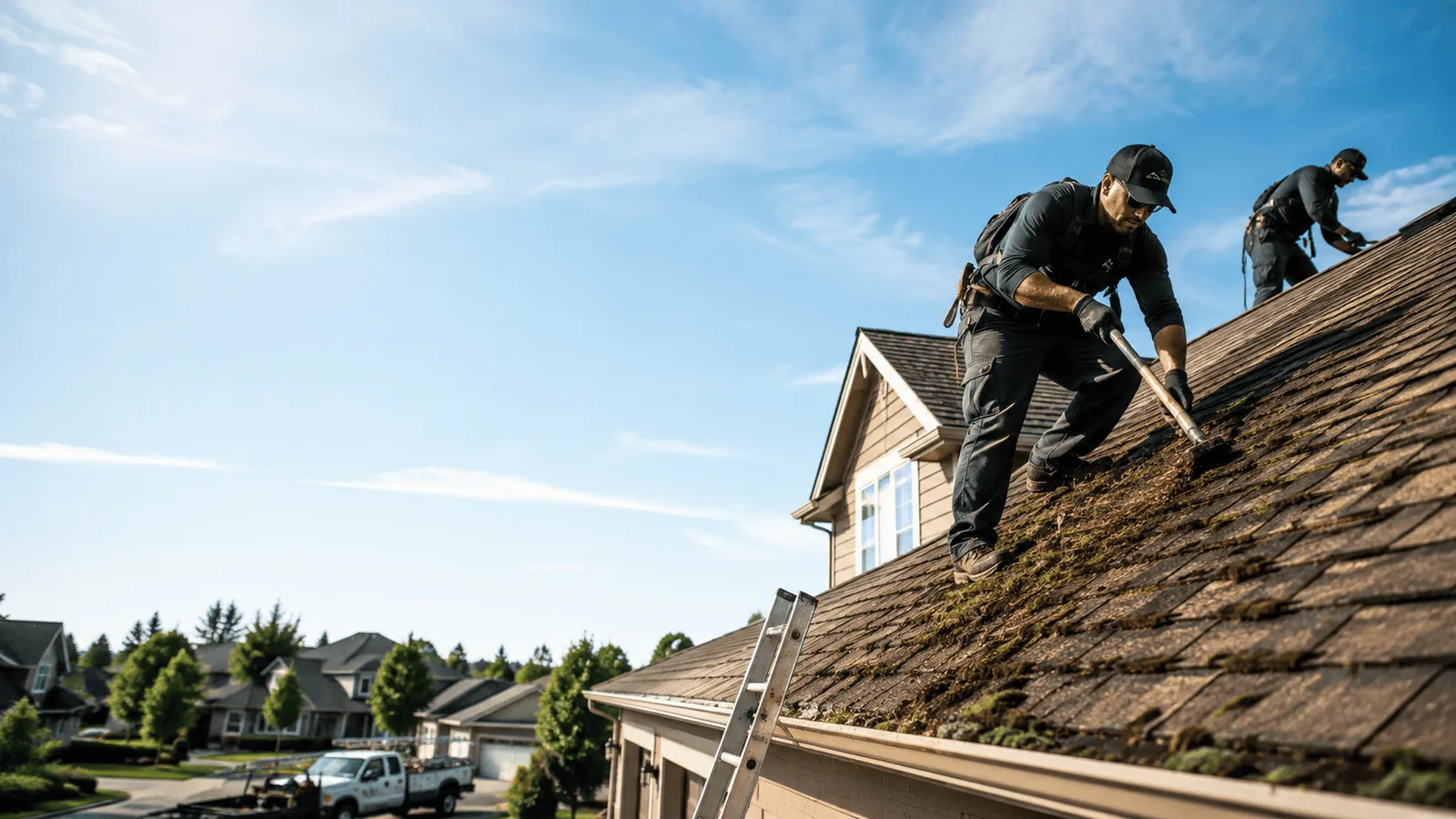 Roof Moss Removal in Chevy Chase, MD near me